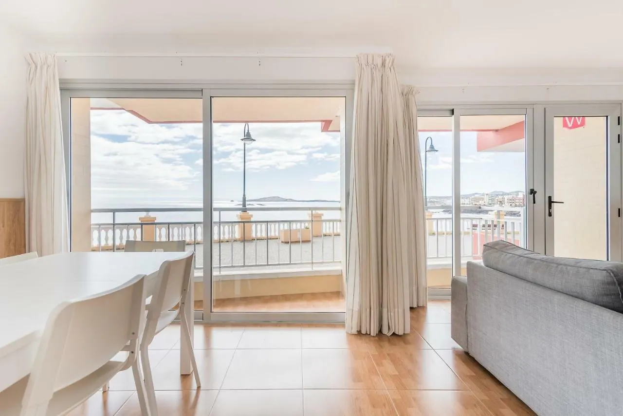 Primera Linea Con Preciosas Vistas Al Mar Melenara Appartement
